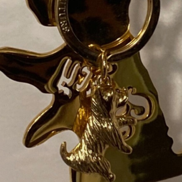 NEW Y2K JUICY COUTURE SCOTTIE DOGS HUGE KEY FOB KEYCHAIN PURSE FOB - Picture 8 of 9